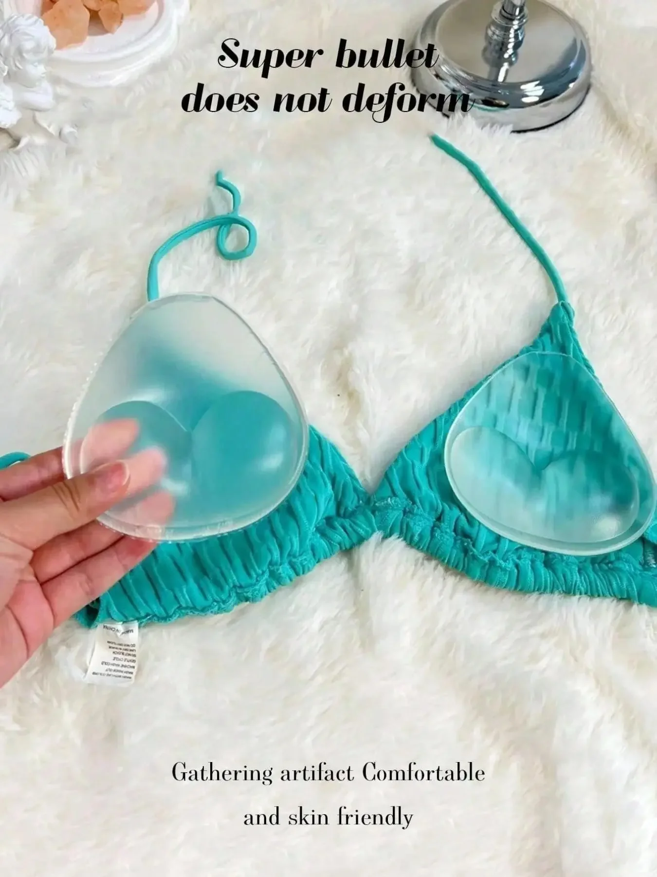 1 Paar Silikon-BH-Einlagen für – Push Up Bra Silicone Bewertung und Preis