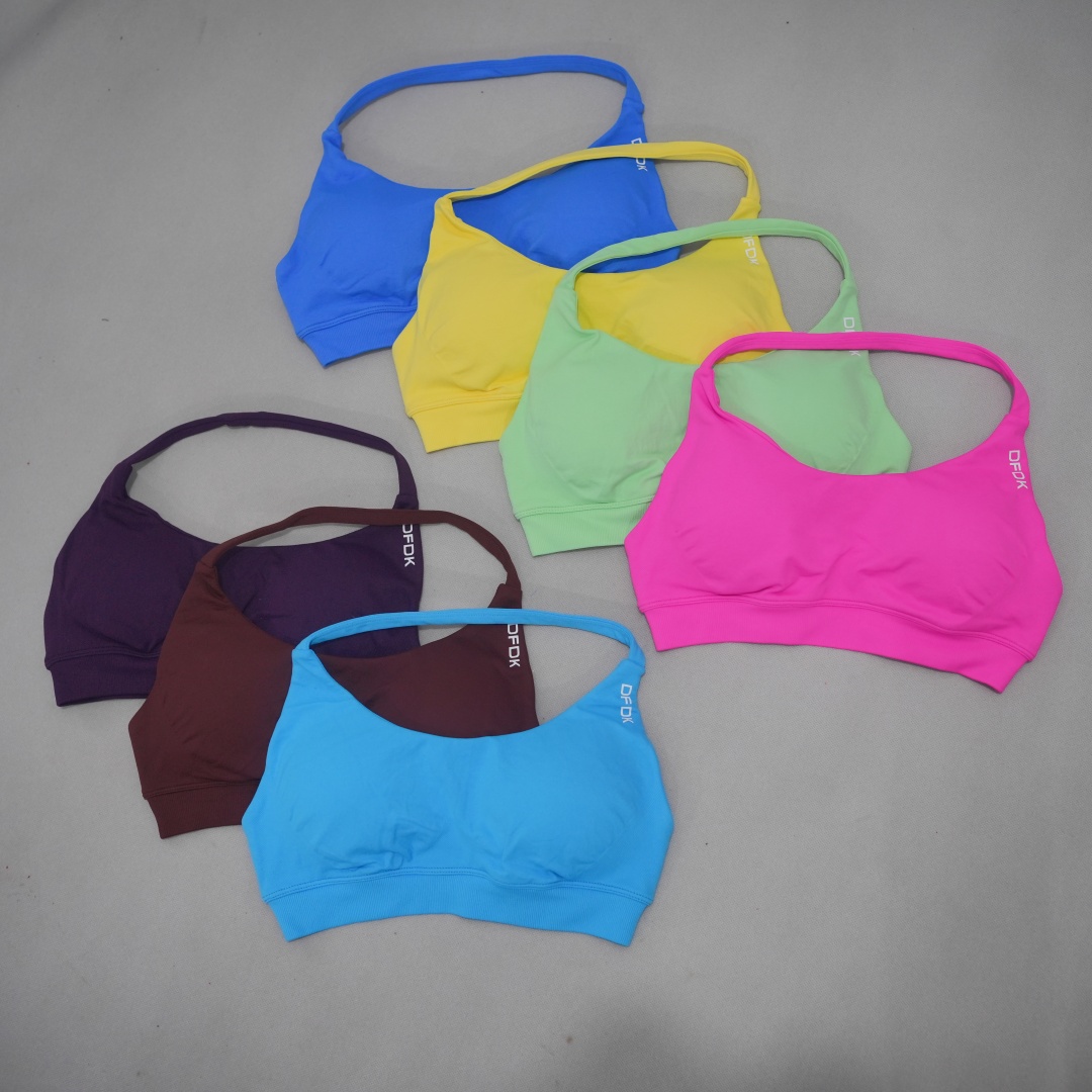 DFDK Damen Nahtloser Sport-BH  – Sports Bra Racerback Bewertung und Preis