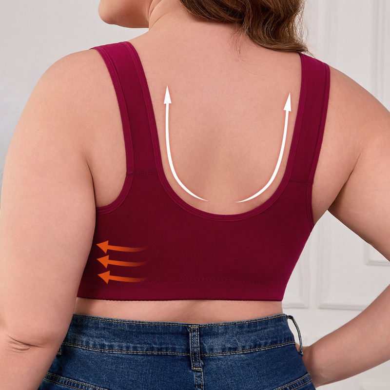 XL-7XL Übergröße Vorderverschl – Wirefree Bra Comfort Bewertung und Preis